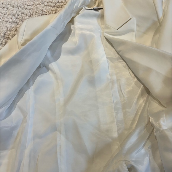 White Double Breasted Blazer - Picture 5 of 5